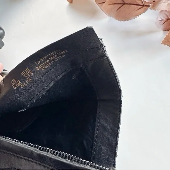 NEW Sam Edelman Wilda Pointed Toe Western Boot Black - Picture 4 of 6